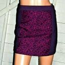 American Eagle  Outfitters Burgundy Skirt 6 Photo 4