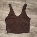 All In Motion EUC  Target Brown Athletic Crop Top w/ Built in Bra - XS Photo 1