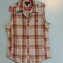 Bit & Bridle Button-front Sleeveless Blouse Size Large Photo 3