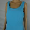 Betsey Johnson  Blue Sleeveless Scoop Neck Dress Size 10 Large Photo 2