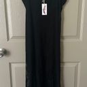 Jessica Simpson Black Lace Maxi Dress Photo 2