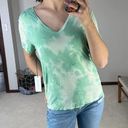 Treasure & Bond : Green Dewkist Tie Dye Tee Photo 0