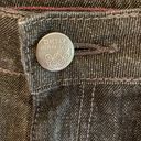 DKNY  Antiqued Black Boot Cut Mid Rise Cotton Jeans Pockets Size 10 Photo 3