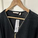 Soft Surroundings NWT! Women’s  Valentina Zip Sweater Black Size 2X Photo 1