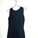 Misha Collection  Women's Black Majorie Open Back Cross Straps Midi Dress Size 8 Photo 3