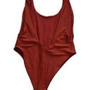 Aerie  Super Scoop One Piece Swimsuit XL Women’s Orange GUC 9608 Photo 2