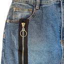 Signature 8  Denim Skirt Zipper Detail Mini Small NWOT Photo 1