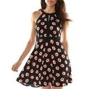 Elle Floral A-Line Dress Size 10 Photo 1