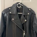 Missguided Misguided Oversized Faux Leather Jacket Photo 3