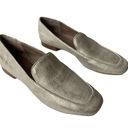 Donald Pliner Halia Flats Metallic Gold Loafers Square Toe Shoes Women's Sz 6M Photo 0