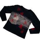 Y2k black and red gothic vampy long sleeve Size L Photo 14