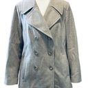 London Fog  Double Button Pea Coat Wool Blend Women's Size M Photo 1