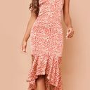 Pretty Little Thing Leopard Print Midi Dress Photo 0