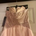 Trixxi Rose gold and blush pink dress Photo 3