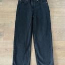 Levi's levi’s dad jean black denim wide leg baggy jeans Photo 0