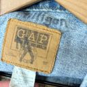 Gap  Vintage Denim Trucker Button Jacket Size XSmall Photo 12