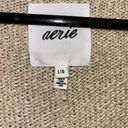 Aerie Womens Size L  Cream Oversized Sweater NWT Photo 1