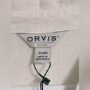 Orvis  Women’s Long Sleeve Linen Blend Button Down
White Shirt Size XL NWT Photo 5