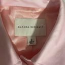 Banana Republic 100% Cotton Pink Trench Coat Women’s Size Small NWT Photo 3