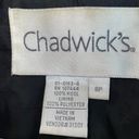 Chadwick's 100% Wool plaid Peacoat 8P Photo 5