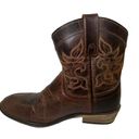 Dingo Vintage  Brown Genuine Leather Embroidered Boho Coastal Cowgirl Boots 6 Photo 2