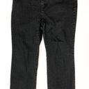 Chico's Additions by  Black Denim Straight Leg Jeans Sz 3/Sz 16 Photo 8