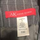 Anne Klein  Gray Stripped Blazer, size 4 Photo 1