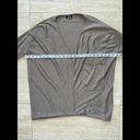 Kerisma  Sweater Brown 3/4 Long Sleeve V-neck Pullover S/M Women‎ Photo 2