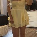 Yellow Mini Dress Photo 2