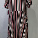 Bobbie & Brooks Bobbie Brooks Plus Size Striped Wrap Dress Size 2X NWT Photo 2