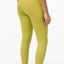 Lululemon  Align Pant 25" in Yellow Pear size 8 athletic leggings high rise yoga Photo 1