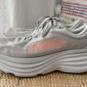 Hoka One One Bondi 8 Harbor Mist Lunar Rock Road Photo 3