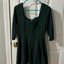 Lulus Green Quarter Sleeve Shift Dress Photo 0