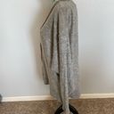 Zenana Outfitters Melange V Neck Button Cardigan size Large Gray Photo 2