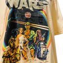 Star Wars Pale Yellow Retro Unisex Tee Size XL Photo 0