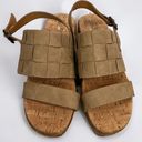 Kork-Ease KORKS Fraya Brown Tan Wedge Platform Sandals NEW Size 8 Photo 0