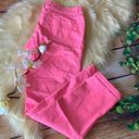 SO  Junior’s Neon Pink Ankle Pants Size 11 Photo 2