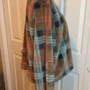 Est. 1946 Faux Fur Plaid Jacket by  Size Large Photo 3