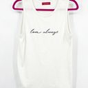 n:philanthropy  White Tank “love always” Size Small Revolve Summer Photo 0