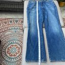 Lucky Brand  Dungaree jeans rider fit relaxed long length size 10/30 Photo 5