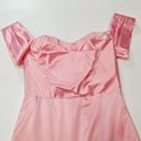 MORE TO COME Bella Off Shoulder Dress in Pink Size XS Photo 4