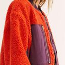 Free People NWT  rivington Sherpa bomber jacket size large Photo 1