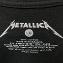 Metallica World Tour 1991 Heavy Metal Band LS Shirt Size Large Photo 3