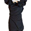 Alexis  Benicia Sheath in Black XLarge Womens Ruffle Cocktail Mini Photo 5