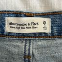 Abercrombie & Fitch  Ultra High Rise Mom Denim Jean Shorts Size 26 Photo 5