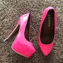 Liliana Barbie pink platform heels Photo 0