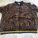 cupio  Curvy Leopard print full zip jacket Women’s plus size 1X Photo 10