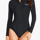 One Piece Daci Women Rash Guard Long Sleeve  Swimsuit Zipper Surfing Bathing Suit UPF 50 Photo 0