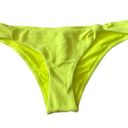 Topshop NEW  Velour High Leg Bikini Bottoms size 6 Green Photo 0