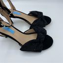 Draper James  Livia Heel Rhinestone Bow Sandals Belle Meade black Photo 2